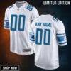Detroit Lions Custom Game Jersey - White Jerseys Nfl