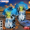Detroit Lions Tropical Pineapple Burst Hawaiian Shirt