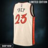 Detroit Pistons Nike City Edition Swingman Jersey - Creme Jaden Ivey Unisex