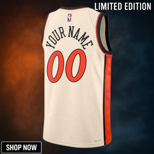 Detroit Pistons Nike City Edition Swingman Jersey - Custom Unisex