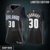 Devin Cannady 30 -23 Orlando Magic Black City Edition Men Jersey Swingman