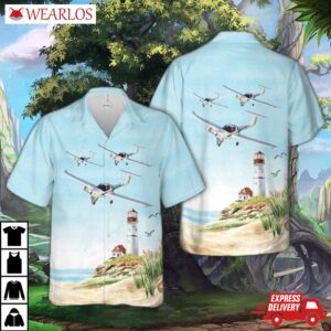 Diamond Aircraft Da-20 Hawaiian Shirt