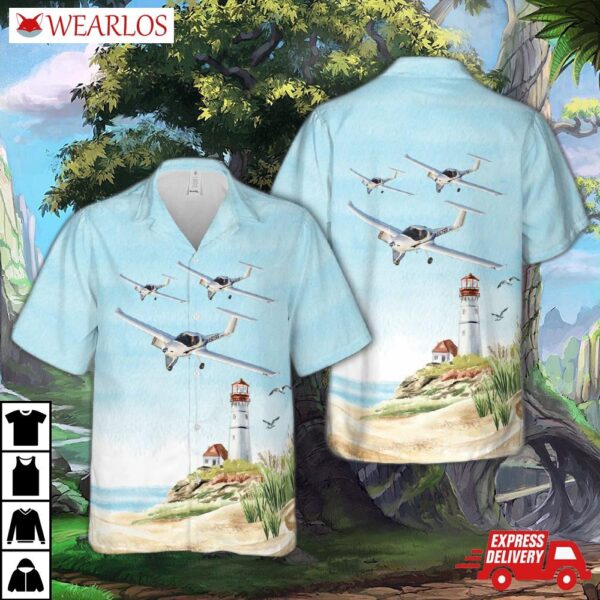 Diamond Aircraft Da-20 Hawaiian Shirt