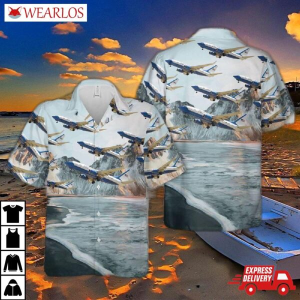 District Of Columbia Air National Guard Boeing C-40 Clipper Hawaiian Shirt