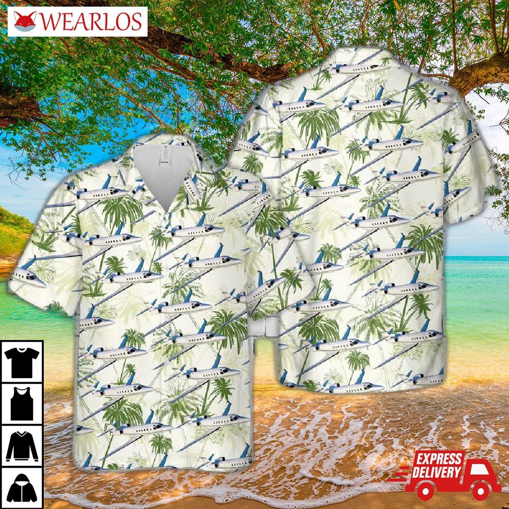 District Of Columbia Air National Guard Gulfstream G100 Hawaiian Shirt