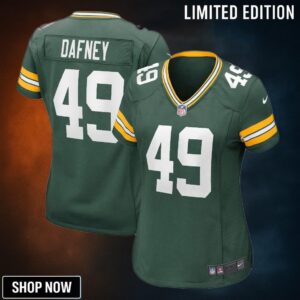 Dominique Dafney Green Bay Packers Womens Game Jersey - Nfl