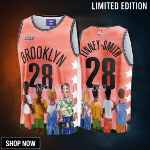 Dorian Finney-smith 28 Brooklyn Nets & Kidsuper Studios Unisex Hometown Jersey