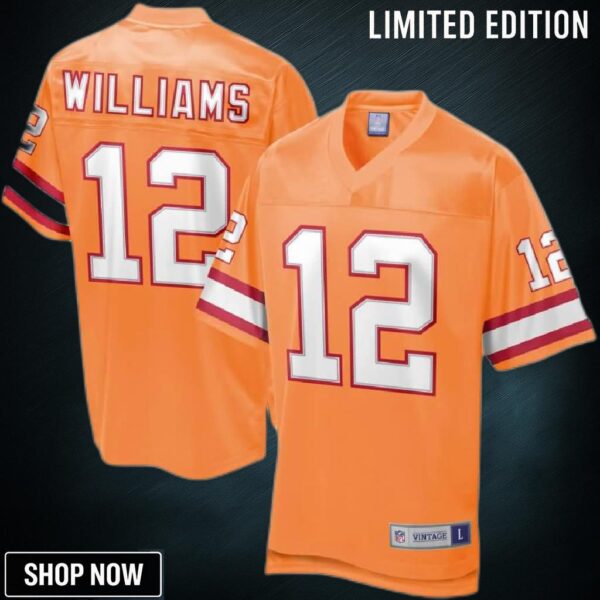 Doug Williams Tampa Bay Buccaneers Nfl Pro Line Retired Player Jersey - Orange