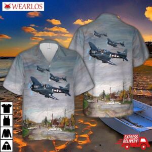 Douglas Sbd-5 Dauntless Hawaiian Shirt