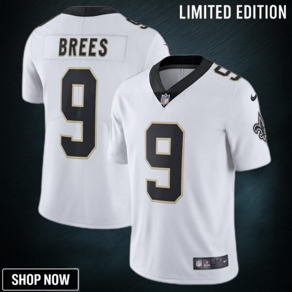 Drew Brees New Orleans Saints Vapor Untouchable Limited Player Jersey - White Nfl