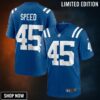 E.j. Speed Indianapolis Colts Game Jersey - Royal Nfl