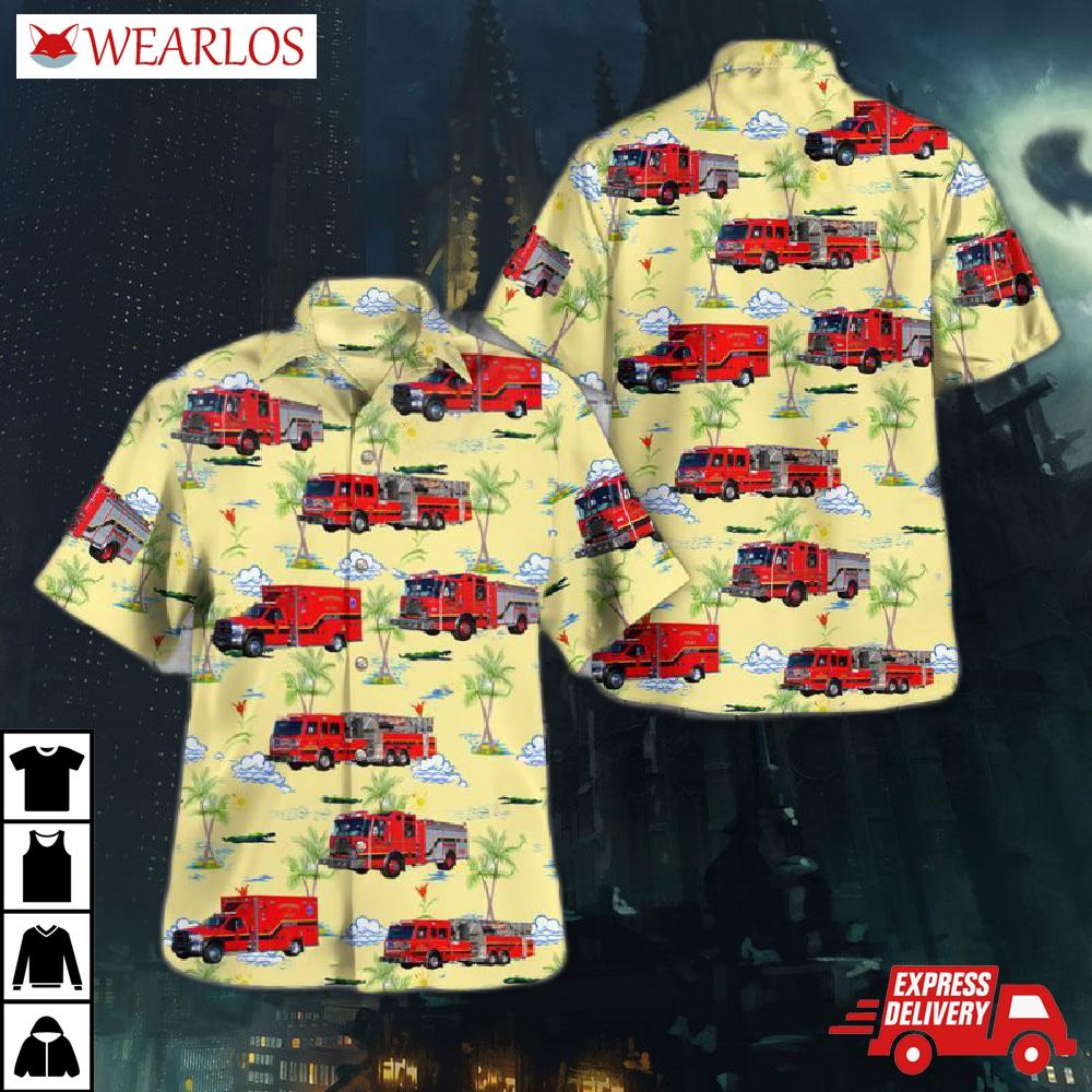 East Bridgewater, Massachusetts, Bridgewater Fire Department Hawaiian Shirt