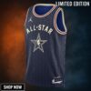Eastern Conference Jordan Brand All-star Swingman Jersey - Navy Joel Embiid Unisex