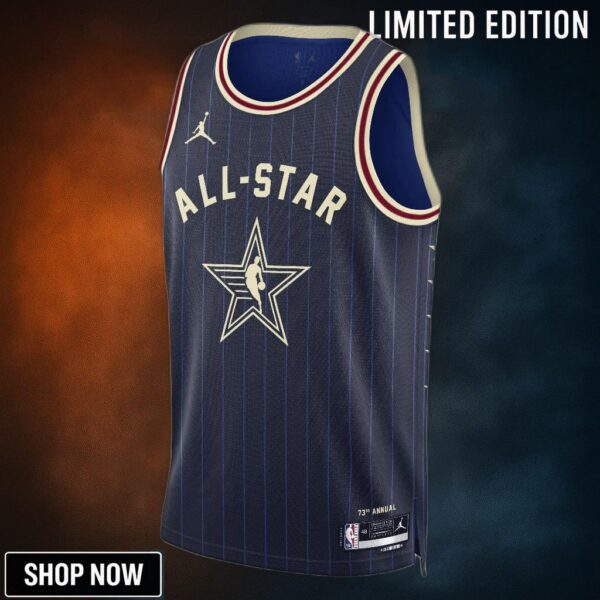 Eastern Conference Jordan Brand All-star Swingman Jersey - Navy Joel Embiid Unisex