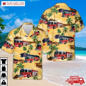 Eldridge Volunteer Fire Department, Iowa Hawaiian Shirt