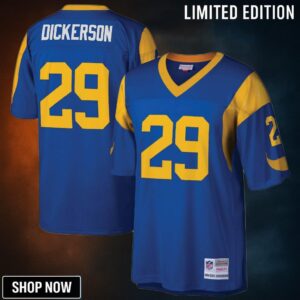Eric Dickerson Los Angeles Rams Mitchell & Ness 1984 Legacy Replica Jersey - Royal Nfl