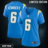 Eric Kendricks 6 Los Angeles Chargers Women Game Jersey - Powder Blue
