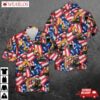 Excavator, 4th Of July Hawaiian Shirt