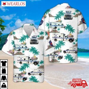 Fairfield County Ems Hawaiian Shirt