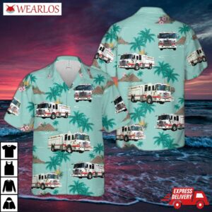 Fairfield Fire & Ems Connecticut Hawaiian Shirt