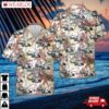 Finnish Border Guard Aerospatiale As 332 Super Puma Oh-hvp Hawaiian Shirt