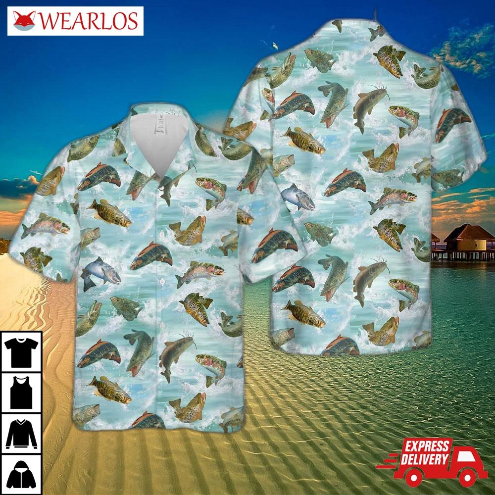 Fish Catch Hawaiian Shirt