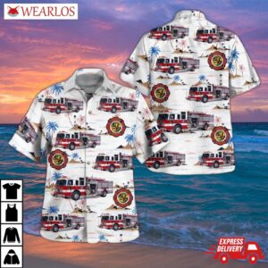 Florida, Plant City Fire Department Hawaiian Shirt