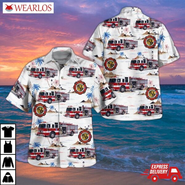 Florida, Plant City Fire Department Hawaiian Shirt