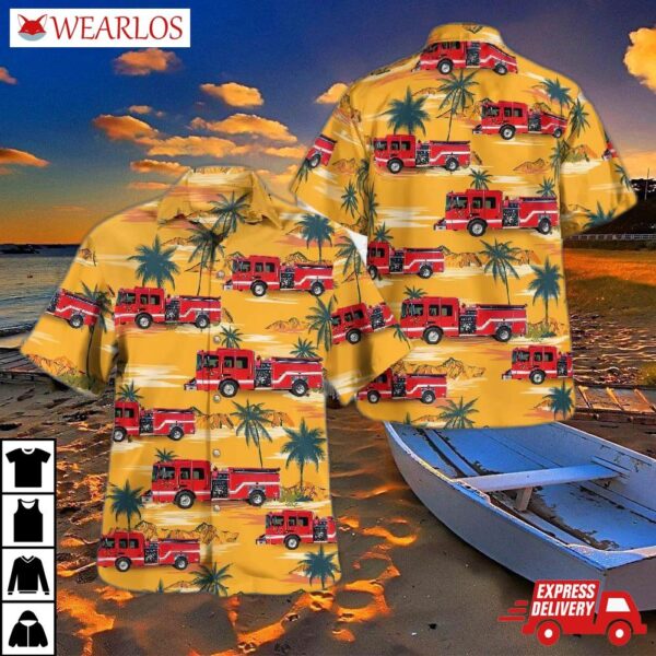 Fort Ann, New York, Ann Volunteer Fire Co Hawaiian Shirt
