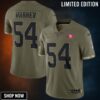 Fred Warner San Francisco 49ers 2022 Salute To Service Limited Jersey - Olive