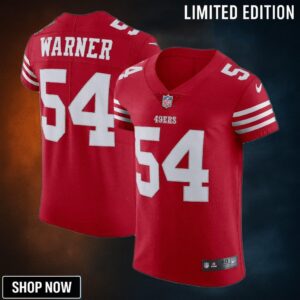 Fred Warner San Francisco 49ers Vapor Elite Jersey - Scarlet Nfl