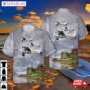 French Army Pilatus Pc-6/b2-h4 Hawaiian Shirt