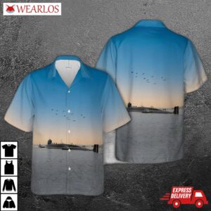 French Navy Redoutable-class Submarine (1967) Hawaiian Shirt