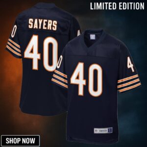 Gale Sayers Chicago Bears Nfl Pro Line Retired Team Player Jersey - Navy