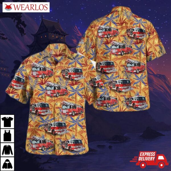 Gardiner, Maine, Gardiner Fire Department Hawaiian Shirt