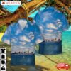 Genova Container Cargo Ship Hawaiian Shirt