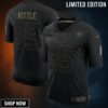 George Kittle San Francisco 49ers 2025 Salute To Service Limited Jersey - Black