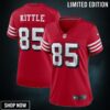 George Kittle San Francisco 49ers Women's Alternate Game Jersey - Scarlet