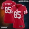 George Kittle San Francisco 49ers Womens Player Game Jersey - Scarlet Nfl
