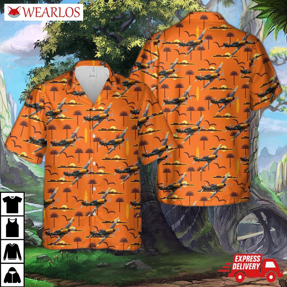 German Air Force Luftwaffe Messerschmitt Bf 109 E In Wwii Hawaiian Shirt