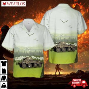 German Army S.pz.sp.wg. (5 Cm 39/1 L60) Sd.kfz.234/2 Hawaiian Shirt