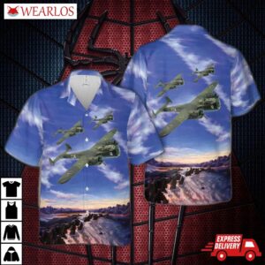 German Battle Of Britain Dornier Do17, 5k+ar Hawaiian Shirt