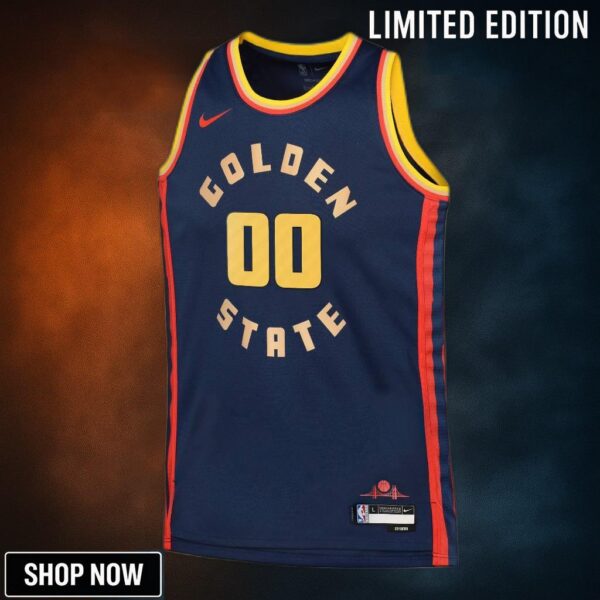 Golden State Warriors Nike City Edition Swingman Jersey - Custom Youth