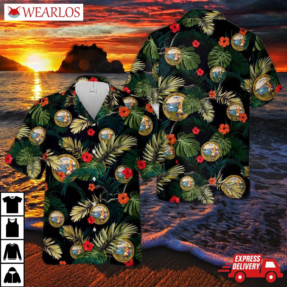 Great Seal Of California Hawaiian Shirt