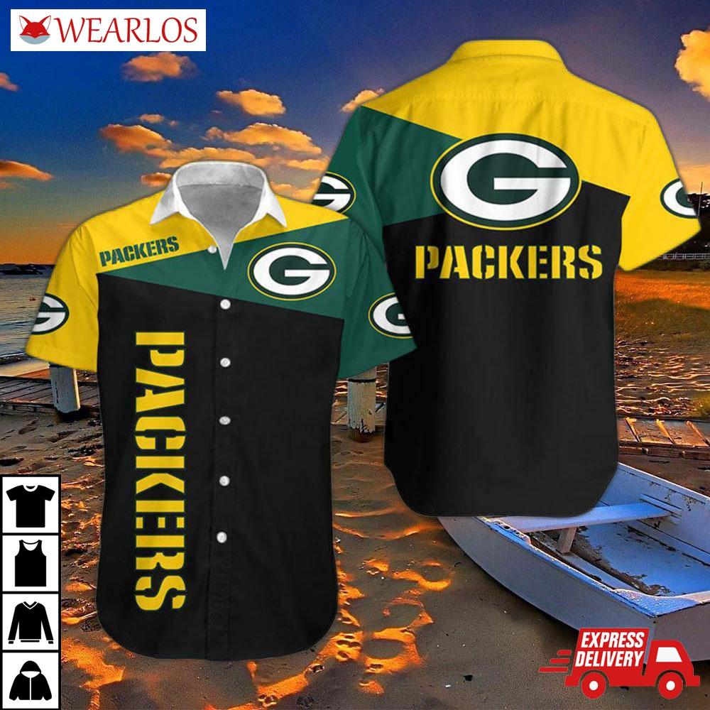 Green Bay Packers Blocked Triumph Hawaiian Shirt