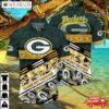 Green Bay Packers Floral Fanatic Hawaiian Shirt