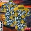 Green Bay Packers Hibiscus Wave Hawaiian Shirt