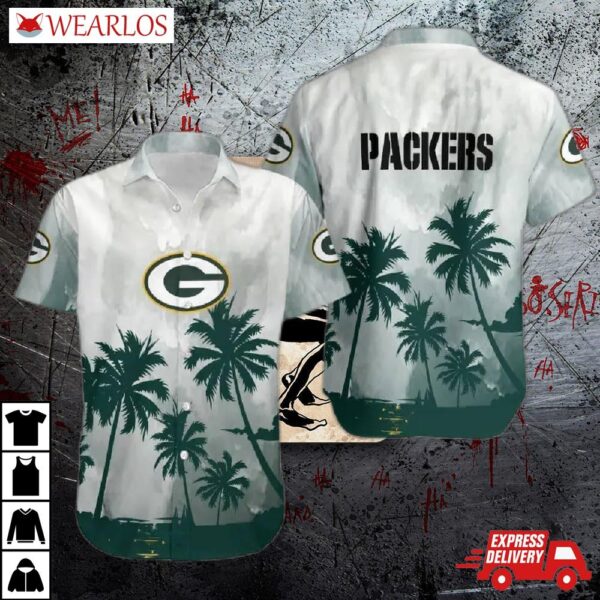 Green Bay Packers Island Breeze Hawaiian Shirt