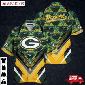 Green Bay Packers Island Horizon Hawaiian Shirt