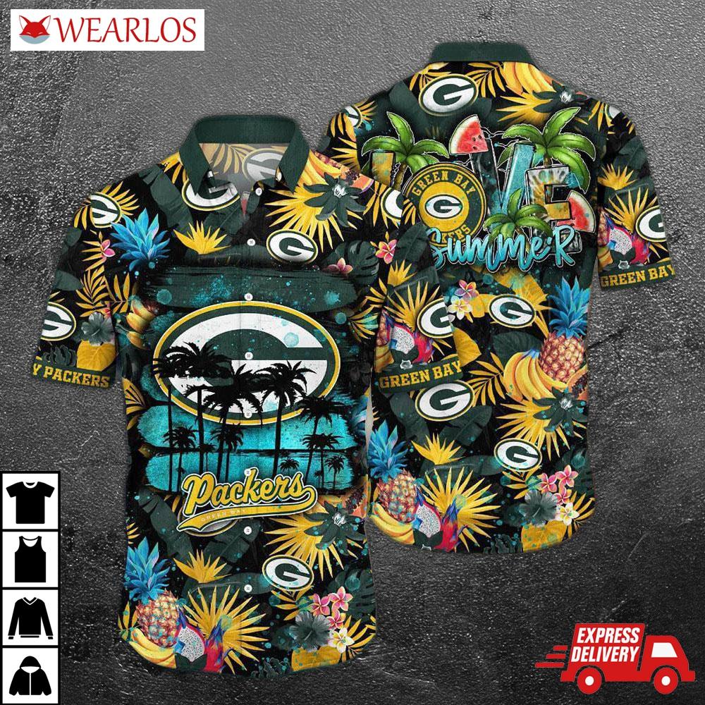 Green Bay Packers Summer Vibes Hawaiian Shirt